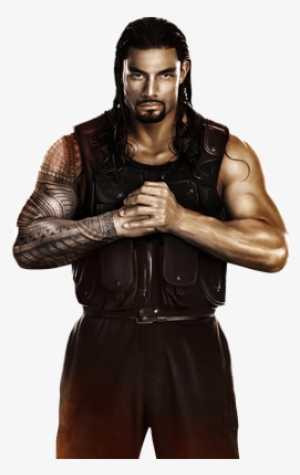 Roman Reigns Front View - Style Roman Reigns Png