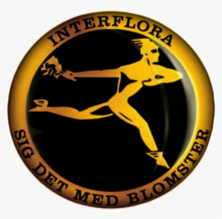 File - Interflora Logo - Svg - Logo With Running Man