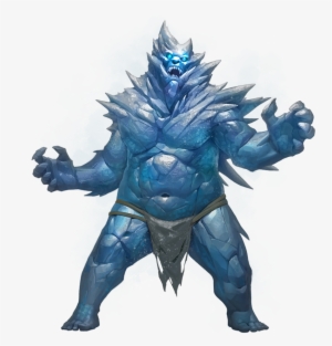 Giants Drawing Frost Giant - Frost Creature Png Hd