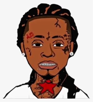 Lil Wayne Cartoon Psd Official Psds - Lil Wayne As A Cartoon