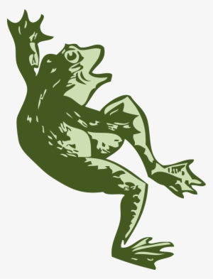 Dancing Frog Svg Vector File, Vector Clip Art Svg File - Png Dead Frog Cartoon