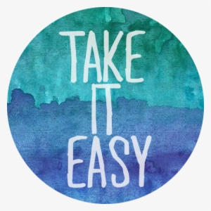 Watercolor Stay Strong Paint Motivational Reminder - Relax And Take It Easy Quotes