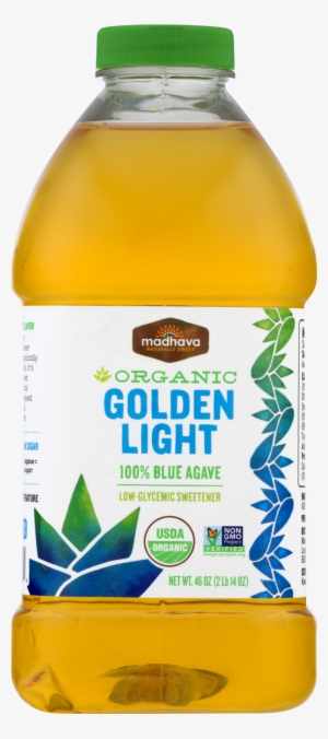 Madhava Organic Golden Light 100% Blue Agave 46 Oz - Madhava - Organic Golden Light Blue Agave - 23.5 Oz.