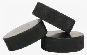 Hockey Puck, Blank, Case Of 50, Black - Hockey Pucks