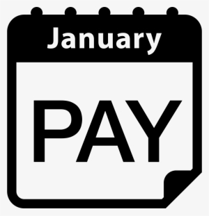 Payment January Calendar Page Reminder Comments - Fee Reminder Icon