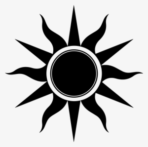 Black Sun Png Transparent Black Sun - Transparent Black Sun