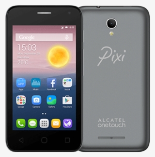 Alcatel Pixi First 4024d Dual Sim 3g, Metallic Silver,