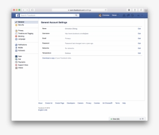 Download A Copy Of Your Facebook Data