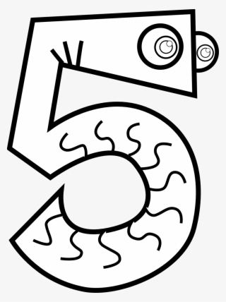 Numbers Clipart Black And White