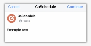 Click The Post Button And Add Your Text
