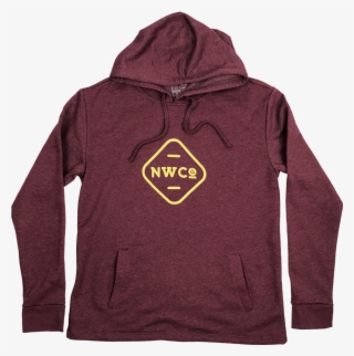 Badge Icon" Heather Maroon Pullover Hoodie