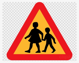 School Children Crossing Clipart Traffic Sign School