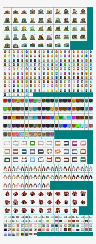 Happy Home Designer Building Icons
