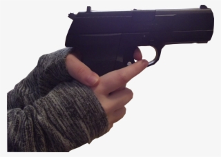 Hand With Gun Png