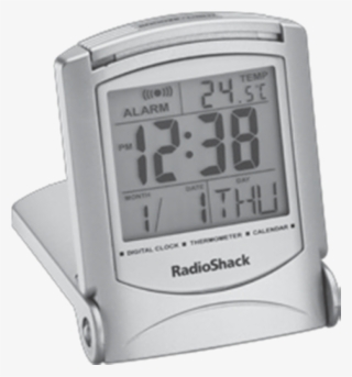 radioshack® backlight, thermometer alarm clock