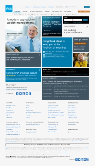 Charles Schwab Competitors, Revenue And Employees