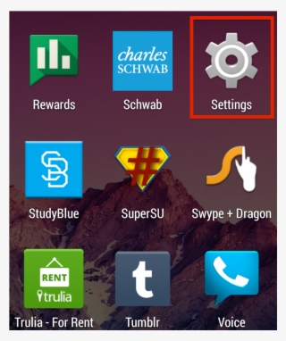 Android Apps Settings