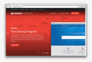 Rackspace Startups Website
