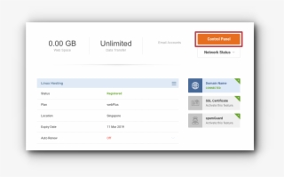Access Cpanel Via Account Manager