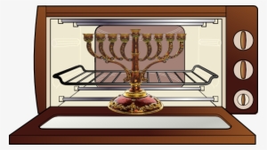 Cleaning Your Chanukah Menorah - Oven Clipart Png