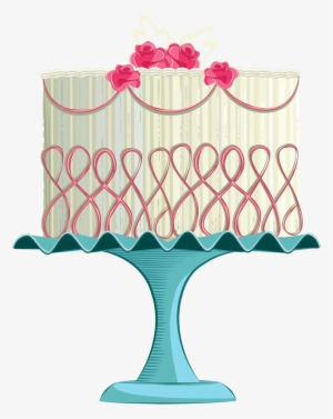 Cupcake & Bolos E Etc Cake Background, Cake Clipart, - Drawn Cake