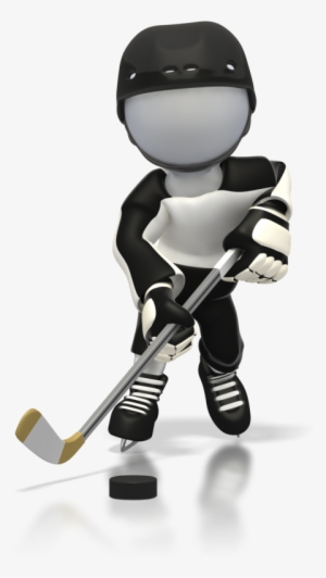 Nhl Png Picture - Hockey Puck And Stick Clipart Transparent Background