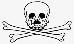 Free Download Crossbone Bone Clipart Skull And Crossbones - Cross Bones Png