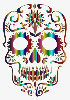 This Free Icons Png Design Of Chromatic Sugar Skull