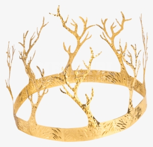 gilded forest kings crown - antler crown