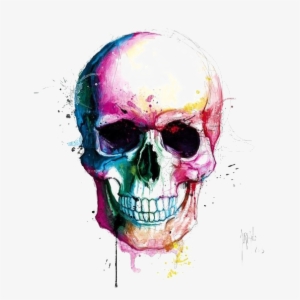 Creative Skull Png Transparent Image - Art Skull