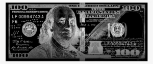 Click And Drag To Re-position The Image, If Desired - Black 100 Dollar Bill