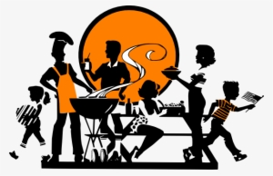 Bbq Clipart - Friends And Family Bbq