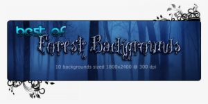 Fs Best Of Forest Backgrounds - 3d Computer Graphics