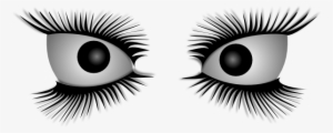 Png Free Download Evil Eyes Clip Art At Clker Com - Eyes Black And White Clipart