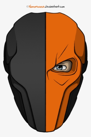 Deathstroke Face Mask Deathstroke Mask, Deathstroke - Deathstroke Face Drawing