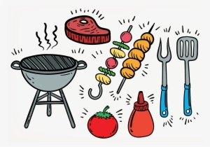 Barbecue Grill Kebab Chuan Grilling - Barbacoa Vector Png