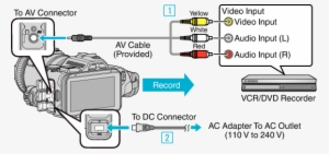 C3z Non Ff Bacup Vcr Connect Ap-v30 - Diagram