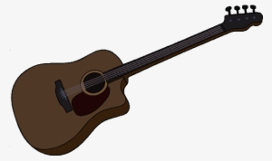 Marceline's Brown Acoustic Bass Guitar - Bass Guitar