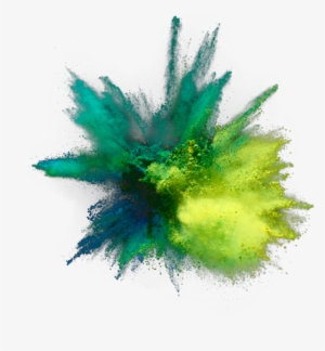 Colour Explosion Powder Green Freetoedit - Colour Explosion Png