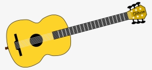 Clipart Guitar - Different String Instruments Clipart