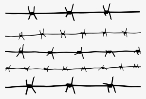 Barbed Wire Drawing Simple