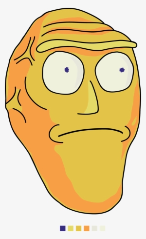 Rick And Morty Png Png Free Download - Head Rick And Morty
