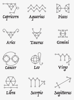 This Free Icons Png Design Of Line Art Zodiac Signs