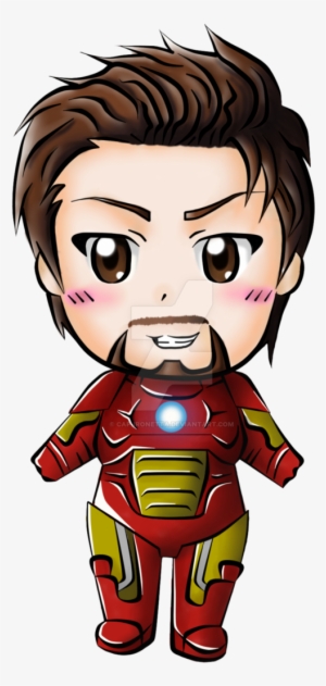 Babies Clipart Ironman - Tony Stark Iron Man Chibi