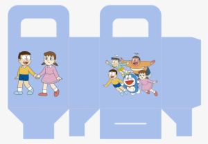 Doraemon, Amanda, Bag, Boxes, Fiestas - Party
