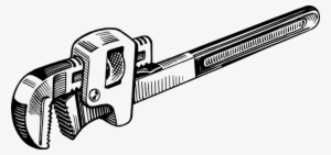 Hand Tool Pipe Wrench Spanners Plumber Wrench - Pipe Wrench Clip Art