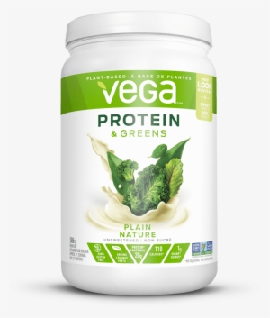Vega Protein And Greens Medium Plain Rendering Png - Vega Vanilla Protein