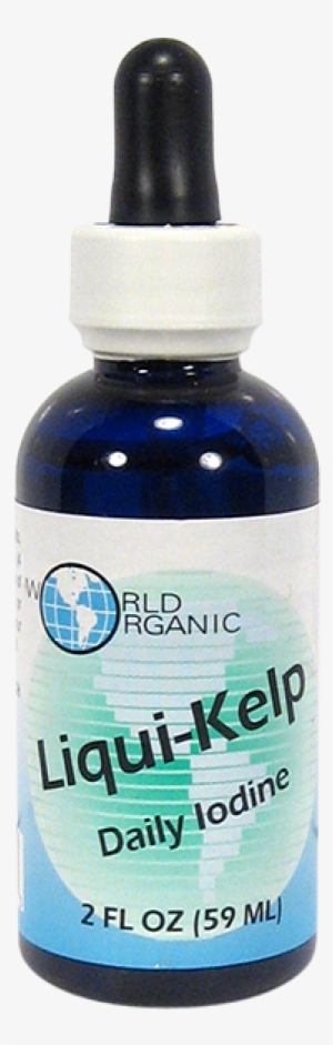 World Organic Liqui Kelp Daily Iodine Bottle 2 Oz - World Organic Liqui-kelp - 2 Fl Oz