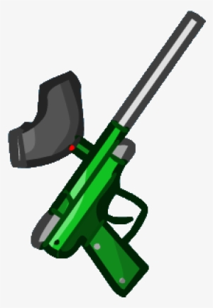 Minecraft Paintball Gun Png