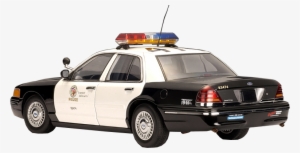 Lapd Police Car - Transparent Police Car Png